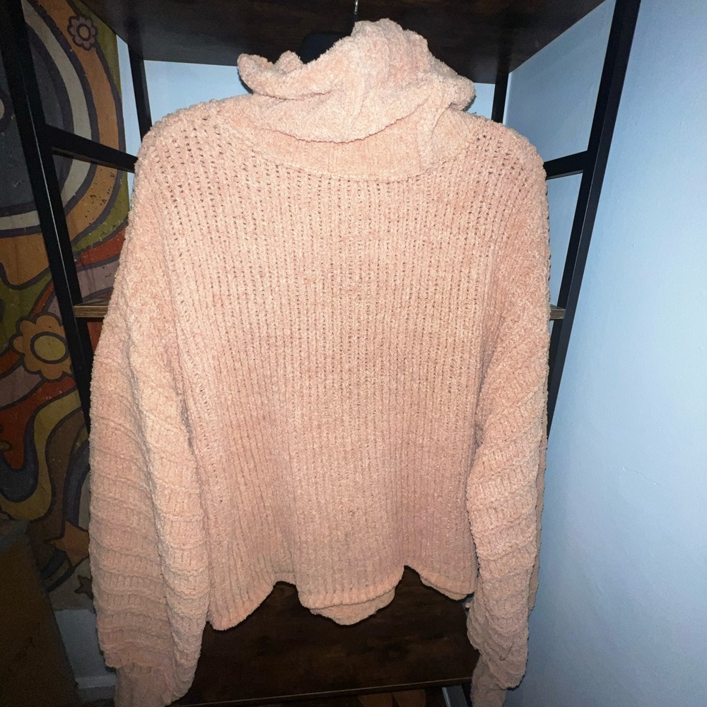 Miss me chenille turtleneck sweater.
